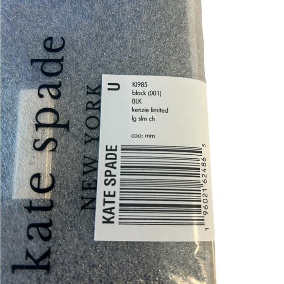 Kate Spade Kenzie Limited Edition Card Holder - Black - NWT - Picture 6 of 8